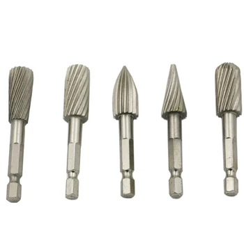 5pcs High Speed Steel Rotary Burr Wood Carving Knife File Polishing Head Rasp Drill Bits Rotary
5pcs High Speed Steel Rotary Burr Wood Carving Knife File Polishing Head Rasp Drill Bits Rotary