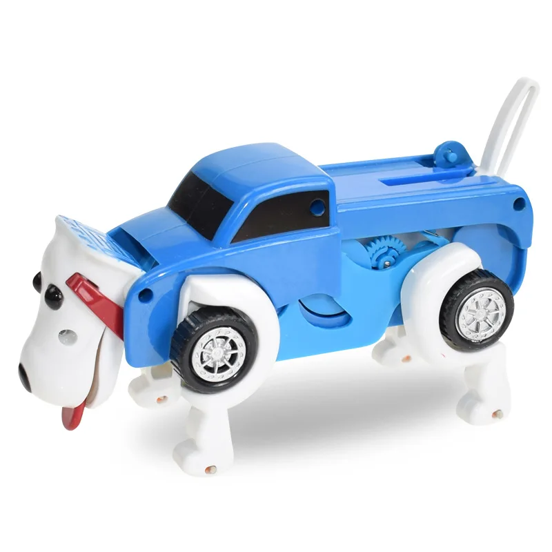 Dog Car 4 colors 14cm No need Batteries Automatic Transformation Vehicle Clockwork Wind up for kids Deformation toys
Dog Car 4 colors 14cm No need Batteries Automatic Transformation Vehicle Clockwork Wind up for kids Deformation toys