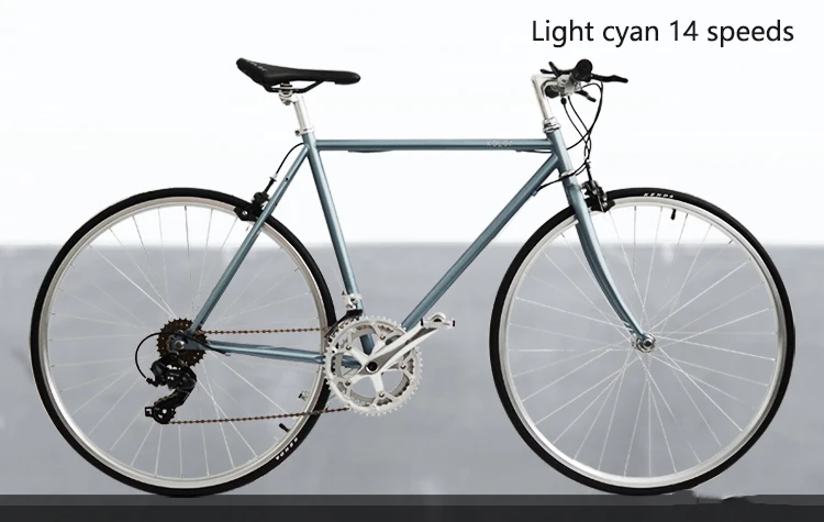 Retro Road Bicycle Commuter Bike 7 speed City Bike Vintage Bike Steel Road Bike 700C Wheel Retro Road Bicycle Commuter Bike 7 speed City Bike Vintage Bike Steel Road Bike 700C Wheel