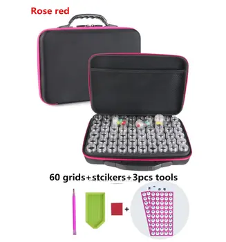 60 Bottles Diamond Painting Cross Stitch Storage Box Beads Container Carry Case Diamond Embroidery Zipper Shockproof Hand Bag
60 Bottles Diamond Painting Cross Stitch Storage Box Beads Container Carry Case Diamond Embroidery Zipper Shockproof Hand Bag