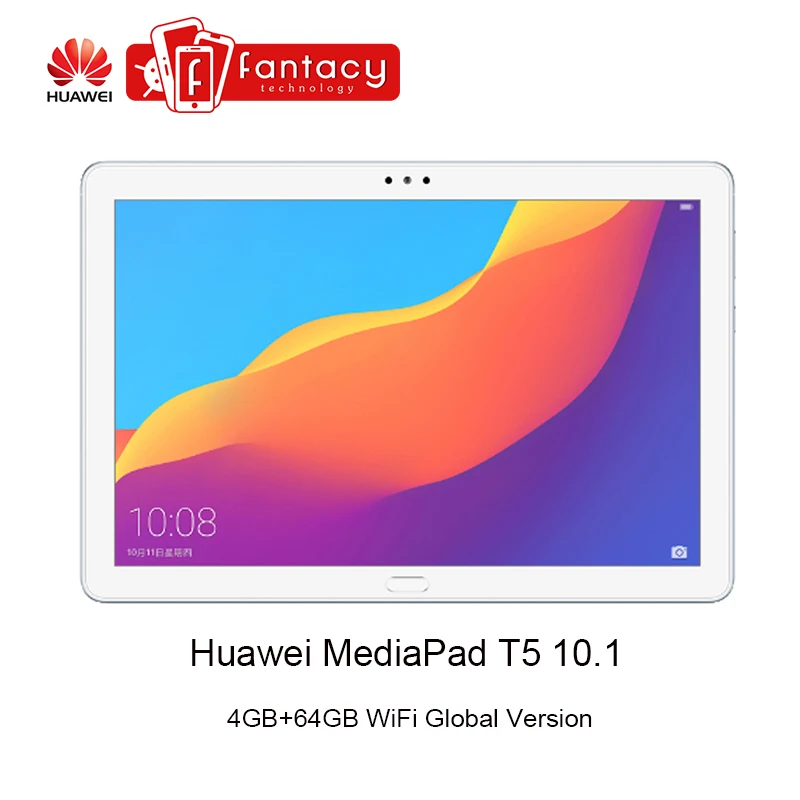 

Huawei MediaPad T5 Honor Tablet 10.1 Kirin 659 Octa Core 1080p Full HD Fingerprint unlock WIFI 4GB 64GB Tablet Android 8.0