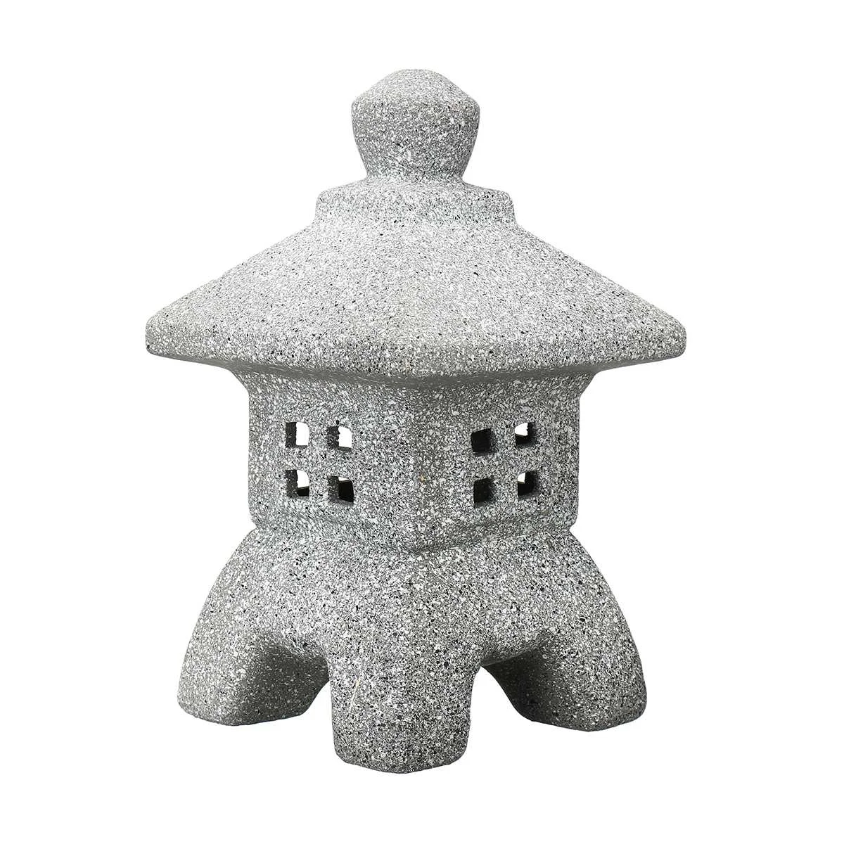 Garden Ornament Pagoda Garden Yard Sculpture Lantern Crafts Candle Holder Patio Garden Ornament Pagoda Garden Yard Sculpture Lantern Crafts Candle Holder Patio
