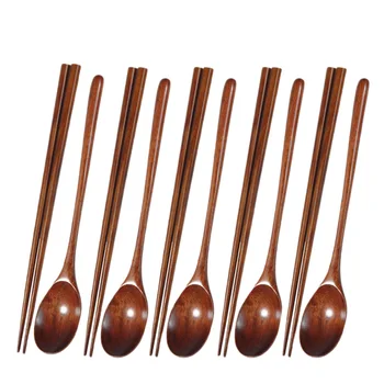 Teak Wooden Spoons and Chopsticks Set, Non-Stick Spoons Soup-Teaspoon for Kitchen Cooking Utensil Tools
Teak Wooden Spoons and Chopsticks Set, Non-Stick Spoons Soup-Teaspoon for Kitchen Cooking Utensil Tools