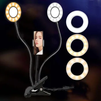Dual Lamp Head 9cm Net Red Live Broadcast Dedicated LED Fill Light USB Anchor Self-portrait Beauty Lamp Selfie Ring Light
Dual Lamp Head 9cm Net Red Live Broadcast Dedicated LED Fill Light USB Anchor Self-portrait Beauty Lamp Selfie Ring Light
