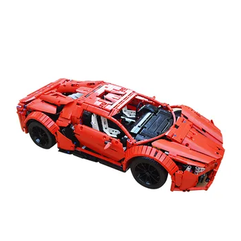 2813Pcs MOC RC Sports Car Vehicle Model High Level Assembly Small Particle Building Block Set with Motor and Remote Control -Red
2813Pcs MOC RC Sports Car Vehicle Model High Level Assembly Small Particle Building Block Set with Motor and Remote Control -Red
