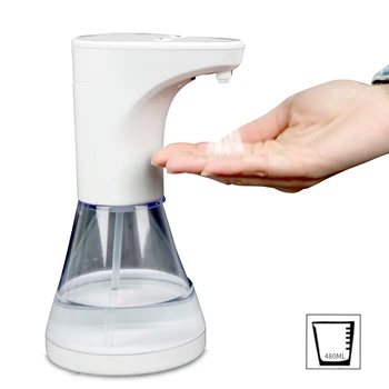 480mL Spray Type Automatic Soap Dispenser Touchless IR Sensor Alcohol Sanitizer Spray Soap Dispenser Mist Hand Wash Machine
480mL Spray Type Automatic Soap Dispenser Touchless IR Sensor Alcohol Sanitizer Spray Soap Dispenser Mist Hand Wash Machine