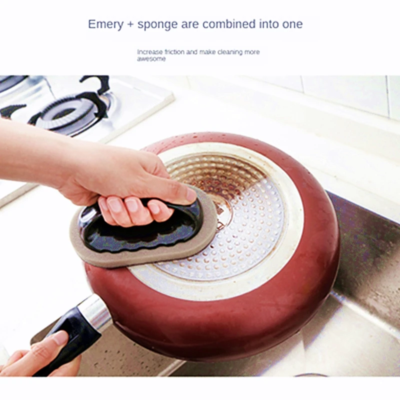 Strong Carborundum Brush Wipe Decontamination Rust Removal Pan Pot Knife Magic Sponge Cleaner Emery Sponge Kitchen Tool
Strong Carborundum Brush Wipe Decontamination Rust Removal Pan Pot Knife Magic Sponge Cleaner Emery Sponge Kitchen Tool
