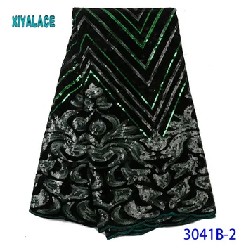 Latest 2019 High Quality Lace with sequins African Lace Fabric French Lace Fabric Bridal Lace For Nigerian Party Dress YA3041B-2
Latest 2019 High Quality Lace with sequins African Lace Fabric French Lace Fabric Bridal Lace For Nigerian Party Dress YA3041B-2