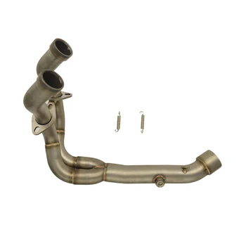 Motorcycle Exhaust Middle Pipe Link Pipe Slip On Section Muffler for KAWASAKI ER6N NINJA650 2009 2010 2011 2015
Motorcycle Exhaust Middle Pipe Link Pipe Slip On Section Muffler for KAWASAKI ER6N NINJA650 2009 2010 2011 2015