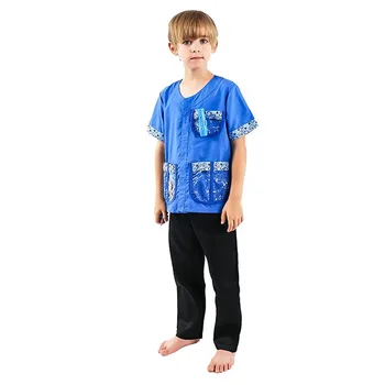 Kid's Veterinarian Cosplay Costume for Carnival Theme Party Unisex Blue Outfit for Make Up Party Stage Performance
Kid's Veterinarian Cosplay Costume for Carnival Theme Party Unisex Blue Outfit for Make Up Party Stage Performance