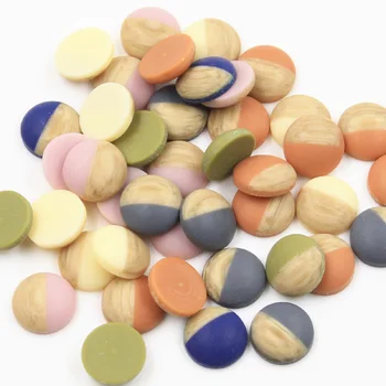 50pcs 12mm Mix Colors Wood grain Frosted imitation leather Flat Back Resin Cabochons Cameo Fit DIY Cabochons Tray Earrings Rings
50pcs 12mm Mix Colors Wood grain Frosted imitation leather Flat Back Resin Cabochons Cameo Fit DIY Cabochons Tray Earrings Rings