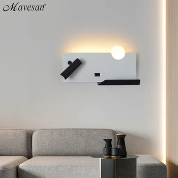 Indoor LED Wall Lights For Bedside Corridor Hotel Lobby Music Bar Aisle Surface Mounted Iron home lamps For 3-5 Square Meter
Indoor LED Wall Lights For Bedside Corridor Hotel Lobby Music Bar Aisle Surface Mounted Iron home lamps For 3-5 Square Meter