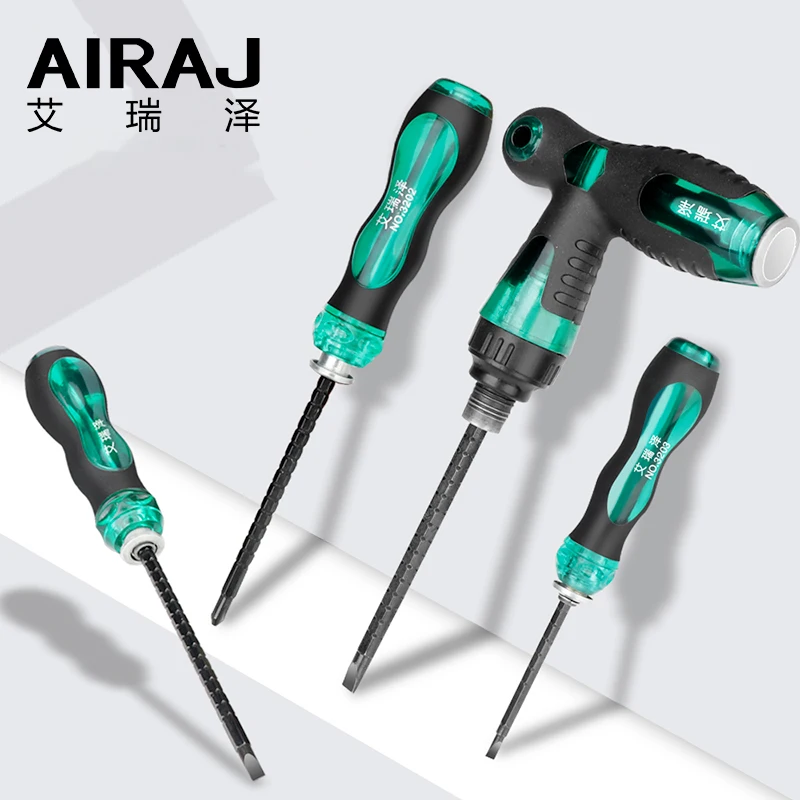AIRAJ Telescopic Dual-purpose Screwdriver Detachable Short / Long Handle Multi-function Household Repair Tool
AIRAJ Telescopic Dual-purpose Screwdriver Detachable Short / Long Handle Multi-function Household Repair Tool