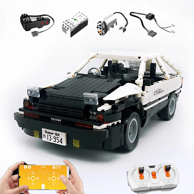 Technic Series Building Blocks Remote Control AE86 RC Car Model Assembled Toys Initial D Vehicles For Kids Toys Child Gift
Technic Series Building Blocks Remote Control AE86 RC Car Model Assembled Toys Initial D Vehicles For Kids Toys Child Gift