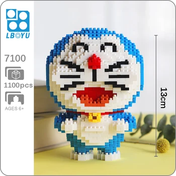 BOYU 7100 Anime Doraemon Cat Blue Robot Animal DIY 3D Model 1100pcs Mini Diamond Blocks Bricks Building Toy for Children no Box
BOYU 7100 Anime Doraemon Cat Blue Robot Animal DIY 3D Model 1100pcs Mini Diamond Blocks Bricks Building Toy for Children no Box