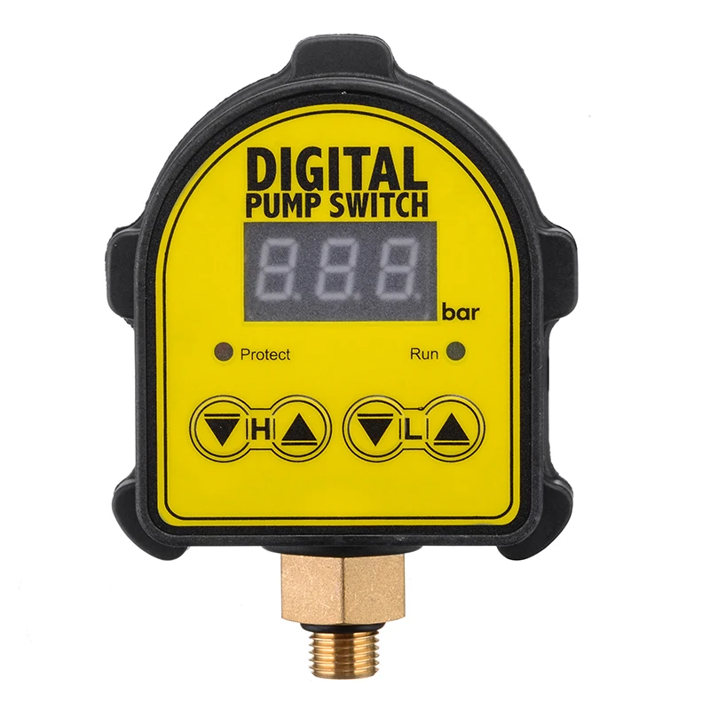 Water Pump Digital Switch Shortage Protection Pressure Switch Controller Automatic Eletronic Air Pump Compressor Controller Tool
Water Pump Digital Switch Shortage Protection Pressure Switch Controller Automatic Eletronic Air Pump Compressor Controller Tool