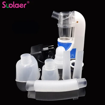 110/220V Family Ultrasonic Nebulizer Compact Portable Inhaler Nebulizer Mist Discharge Asthma Inhaler Automizer Adult Child
110/220V Family Ultrasonic Nebulizer Compact Portable Inhaler Nebulizer Mist Discharge Asthma Inhaler Automizer Adult Child