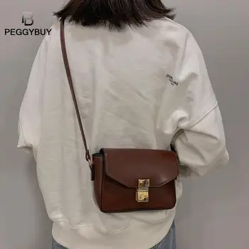 PU Leather Messenger Satchel Bag Women Retro Shoulder Crossbody Handbags Women Clutch Fashion Small Messenger Bag
PU Leather Messenger Satchel Bag Women Retro Shoulder Crossbody Handbags Women Clutch Fashion Small Messenger Bag