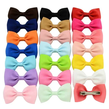 20pcs/Pack Mixed Color Baby Girls Hair Accessories Bow Hair Clips Candy Color Grosgrain Ribbon Bowknot Hairpins
20pcs/Pack Mixed Color Baby Girls Hair Accessories Bow Hair Clips Candy Color Grosgrain Ribbon Bowknot Hairpins