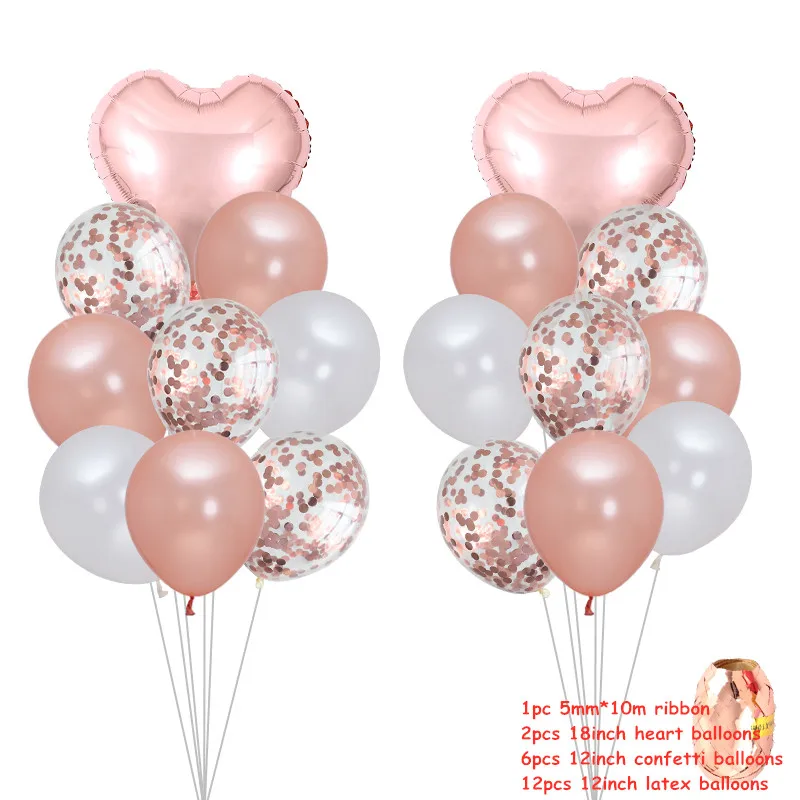 First Happy Birthday Rose Gold Balloon My 1st 1 One Year Banner Party Decorations Kids Baby Boy Girl Garland Supplies Balloons First Happy Birthday Rose Gold Balloon My 1st 1 One Year Banner Party Decorations Kids Baby Boy Girl Garland Supplies Balloons