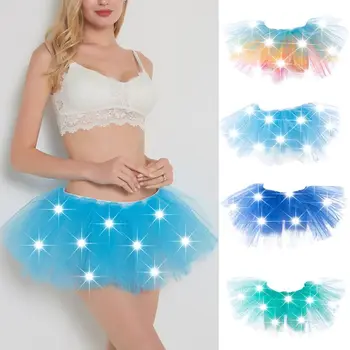 Women Children Kids LED Tutu Light Up Neon Rainbow 5 Layered Ballet Dance Tulle Skirt Elastic Puffy Retro Party Cosplay Costume
Women Children Kids LED Tutu Light Up Neon Rainbow 5 Layered Ballet Dance Tulle Skirt Elastic Puffy Retro Party Cosplay Costume