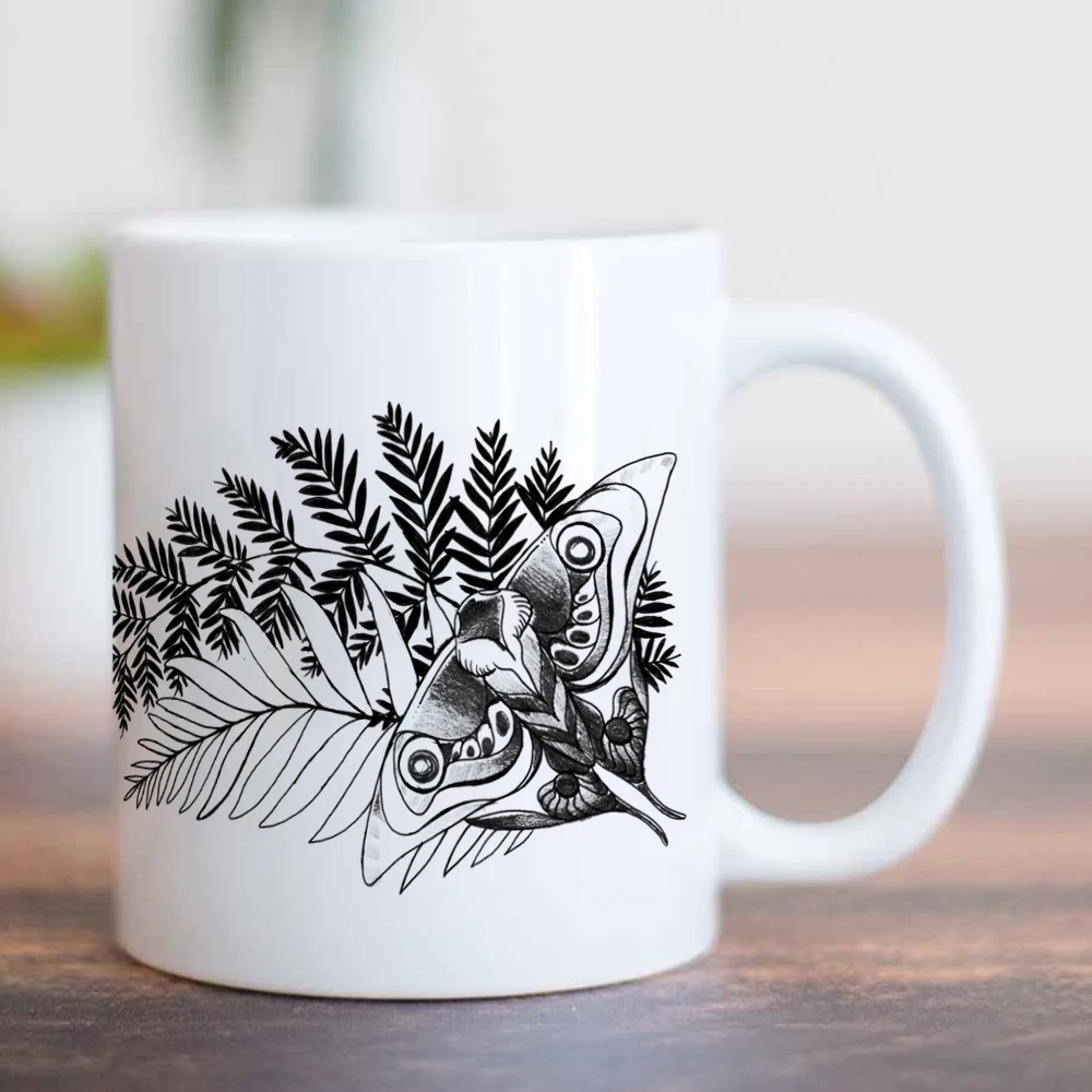 Waliicorners The Last of Us Part 2 11oz White Ceramic Creative Milk Tea Coffee Mug Cup 7 H50a63a1aab4a49d1b79a6979ddea9cfeb