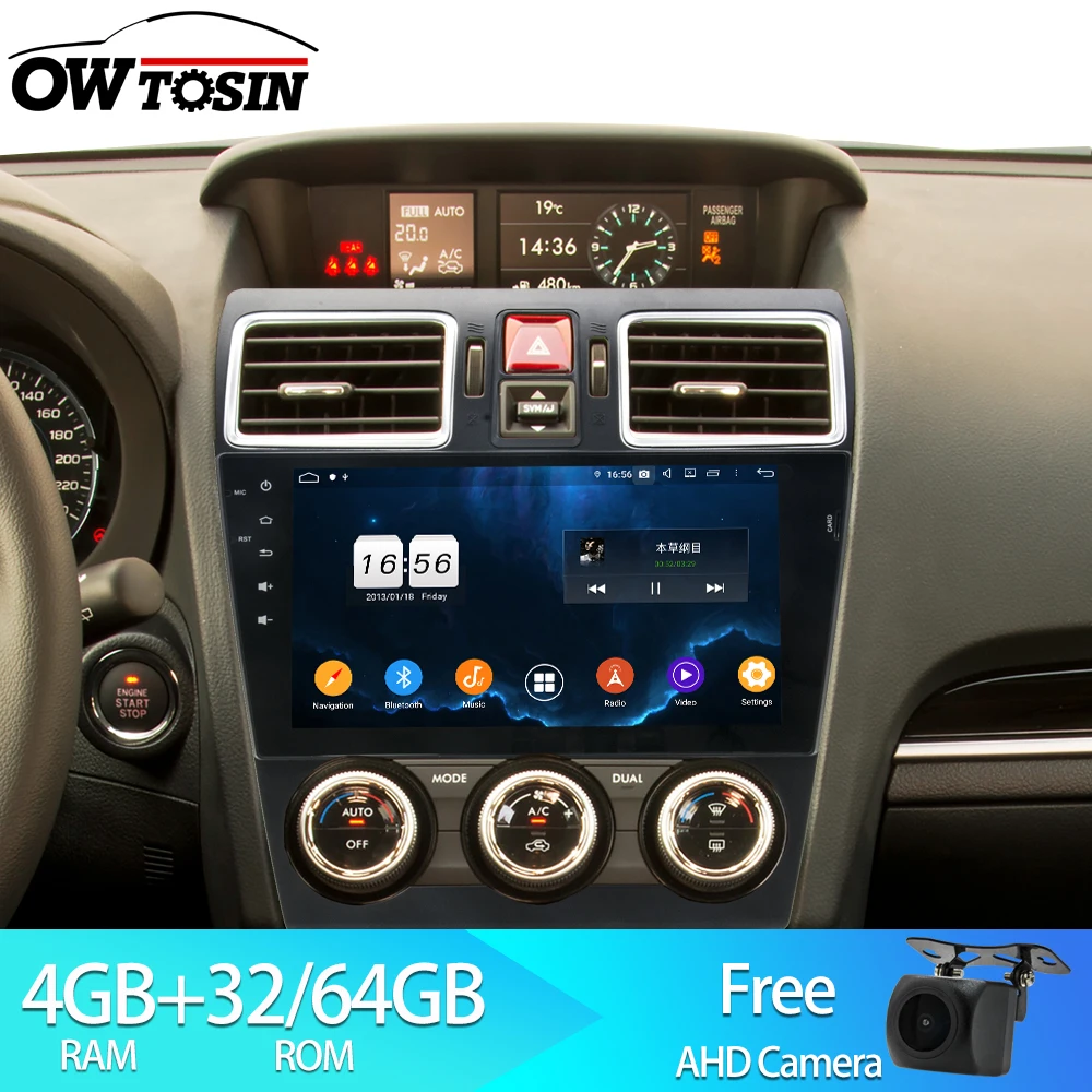 Owtosin Car Radio Multimedia Video Player Navigation GPS Android 9.0 For Subaru Forester/Subaru XV WRX 2015 2016 2017 Car
Owtosin Car Radio Multimedia Video Player Navigation GPS Android 9.0 For Subaru Forester/Subaru XV WRX 2015 2016 2017 Car
