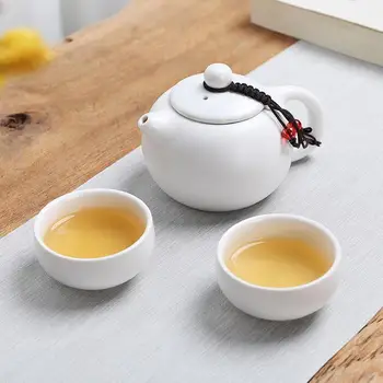 3 Colors Chinese Kung Fu Teaware Set Ceramic Portable Travel Tea Service Cup Pot Set Teaware Set With Pot Cups Bag Chinese Style
3 Colors Chinese Kung Fu Teaware Set Ceramic Portable Travel Tea Service Cup Pot Set Teaware Set With Pot Cups Bag Chinese Style
