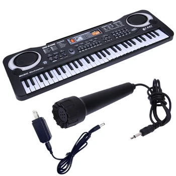61 Keys Digital Music Electronic Keyboard Key Board Electric Piano Children Gift, US Plug
61 Keys Digital Music Electronic Keyboard Key Board Electric Piano Children Gift, US Plug
