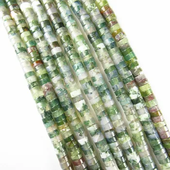 (1 Strand/lot) Wholesale 1Strand Natural Green Moss Agates Heishi Spacer Loose Bead 15.5" 4x2mm
(1 Strand/lot) Wholesale 1Strand Natural Green Moss Agates Heishi Spacer Loose Bead 15.5" 4x2mm