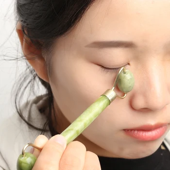 Facial Massage Jade Roller Natural Facial Beauty Massage Tool Jade Roller Face Thin massager
Facial Massage Jade Roller Natural Facial Beauty Massage Tool Jade Roller Face Thin massager