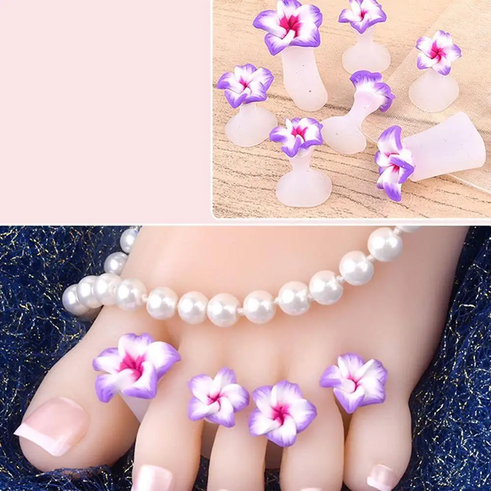 8Pcs/SET Toe Silicone Separator Nail Art DIY Tool Pedicure Flower Waterdrop Crystal Diamond Pearl Separator Foot Care Tools
8Pcs/SET Toe Silicone Separator Nail Art DIY Tool Pedicure Flower Waterdrop Crystal Diamond Pearl Separator Foot Care Tools