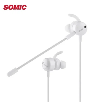 SOMiC G628 Game Earphone In-ear 3.5mm USB Wired White Dual Microphones Headset for Phone for PC gamer Portable
SOMiC G628 Game Earphone In-ear 3.5mm USB Wired White Dual Microphones Headset for Phone for PC gamer Portable