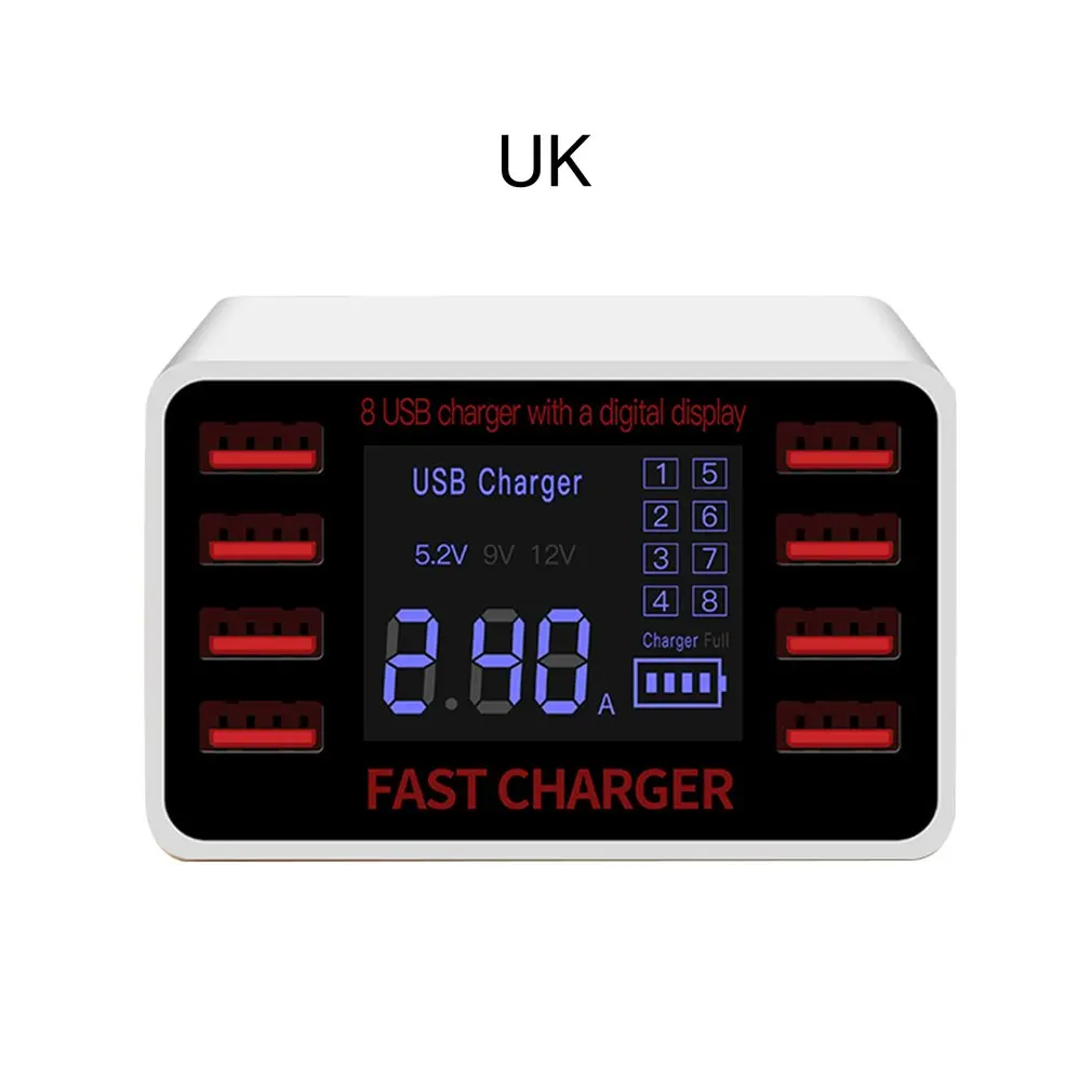 8A QC3.0 Charger Quick Charge 6 USB Charging Station Type-C Power Adapter Universal Mobile Phone Desktop
8A QC3.0 Charger Quick Charge 6 USB Charging Station Type-C Power Adapter Universal Mobile Phone Desktop