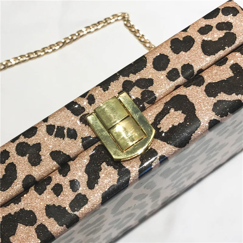 2018 New Style Fashion Korean-style Leopord Pattern Square Sling Bag Box Lock Chain WOMEN'S Bag
2018 New Style Fashion Korean-style Leopord Pattern Square Sling Bag Box Lock Chain WOMEN'S Bag