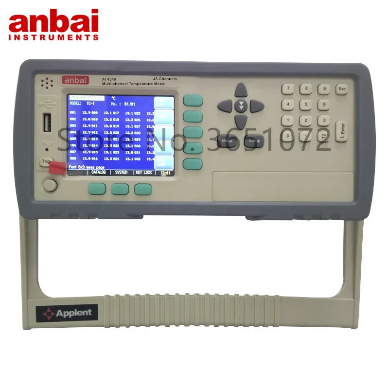 AT4548 Thermocouple Temperature Data Recorder Includes 48 Pieces of K Type Sensor
AT4548 Thermocouple Temperature Data Recorder Includes 48 Pieces of K Type Sensor