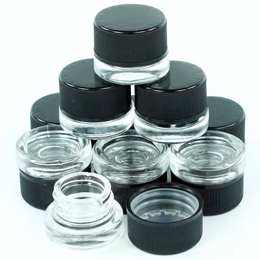 5pcs 5ml Small Glass Jar with Plastic Lid Storage Jar Wax Oil Jar Black Ointment Storage Containers Home Use Small Box
5pcs 5ml Small Glass Jar with Plastic Lid Storage Jar Wax Oil Jar Black Ointment Storage Containers Home Use Small Box