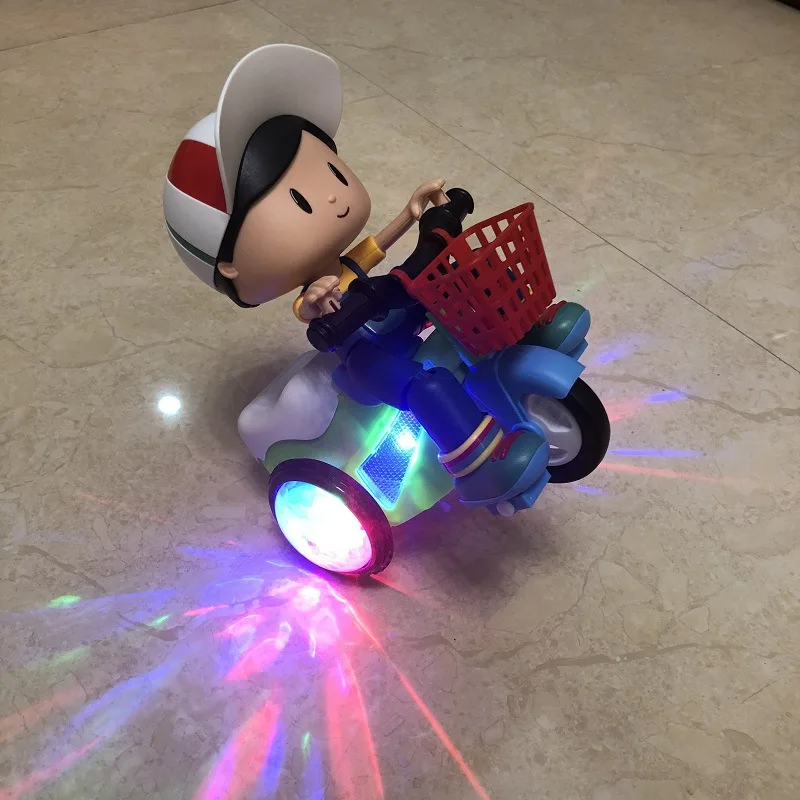 ABS Electric Sound Dancing Toy Tricycle Baby Children Cycling Stunt Flip Car Baby Toy Tricycle gift 3 year old toys
ABS Electric Sound Dancing Toy Tricycle Baby Children Cycling Stunt Flip Car Baby Toy Tricycle gift 3 year old toys