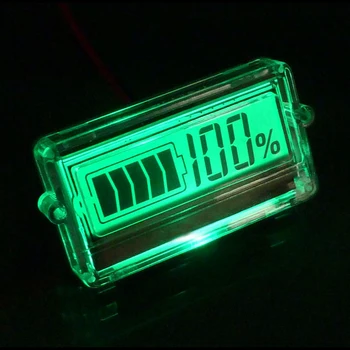 LCD Lithium Battery / Lead-acid Battery Indicator Display Panel Green Light Residual Capacity Display Module
LCD Lithium Battery / Lead-acid Battery Indicator Display Panel Green Light Residual Capacity Display Module