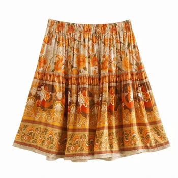 Placement print Lace Splicing Women Mini Skirt 2020 New Fashion Casual Lady Elastic waist Loose Skirts P1595
Placement print Lace Splicing Women Mini Skirt 2020 New Fashion Casual Lady Elastic waist Loose Skirts P1595