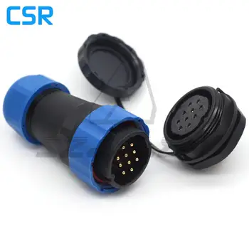 SD28TP-ZM, 10 pin Waterproof Connector IP67 Screw Connection Automotive Wire Connector Current Rating 10A
SD28TP-ZM, 10 pin Waterproof Connector IP67 Screw Connection Automotive Wire Connector Current Rating 10A