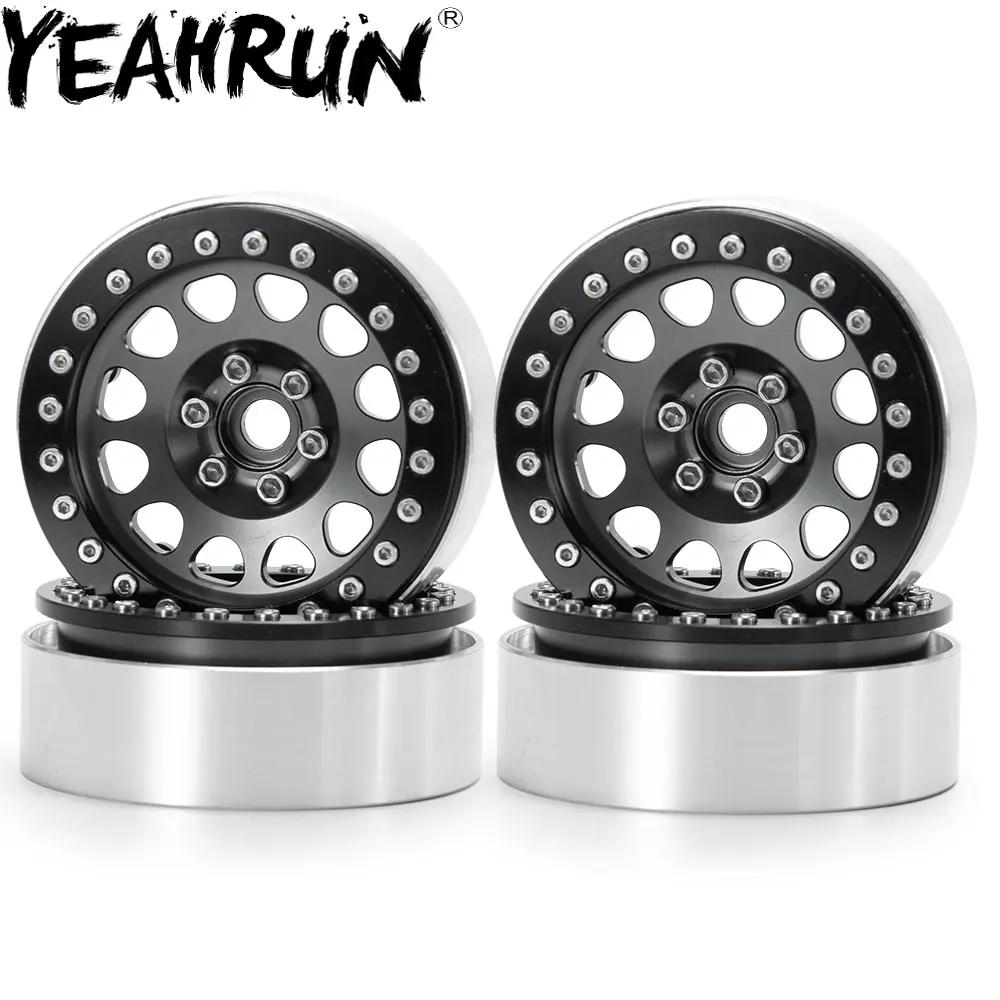 YEAHRUN 2.2" Alloy Beadlock Wheel Rim for 1/10 RC Axial Wraith 90018 TRX4 Climbing Car Parts
YEAHRUN 2.2" Alloy Beadlock Wheel Rim for 1/10 RC Axial Wraith 90018 TRX4 Climbing Car Parts