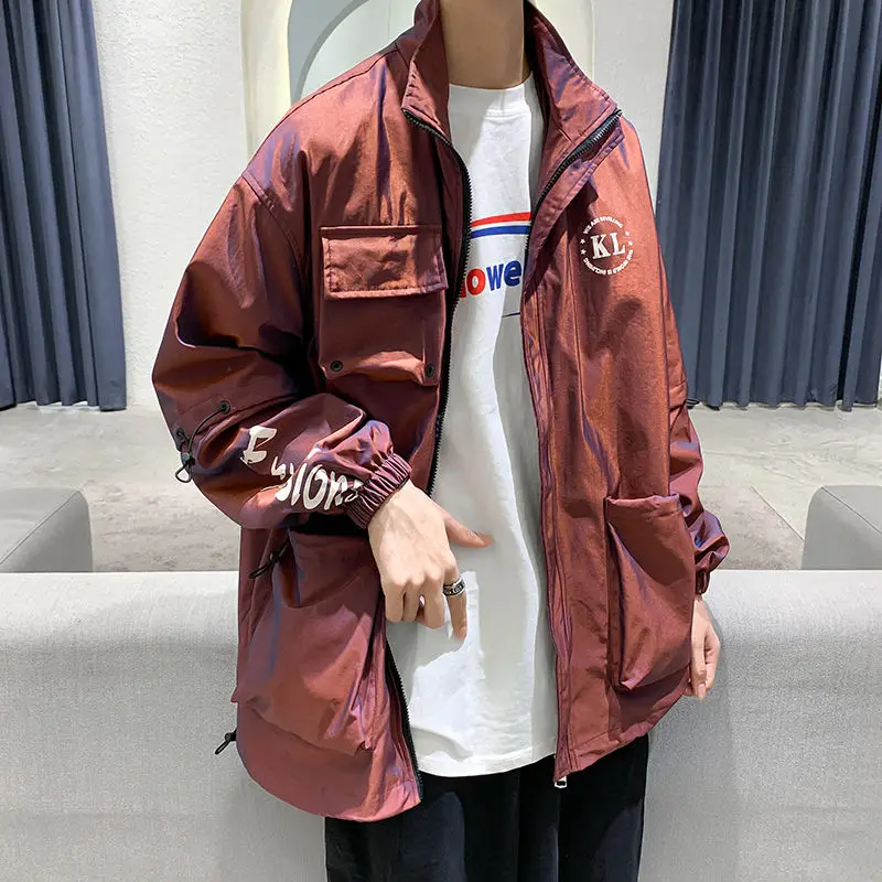 2020 Spring And Autumn New Youth Popular Loose Large Size Original Tooling Gradient Color Jacket Fashion Casual Lapel Top
2020 Spring And Autumn New Youth Popular Loose Large Size Original Tooling Gradient Color Jacket Fashion Casual Lapel Top