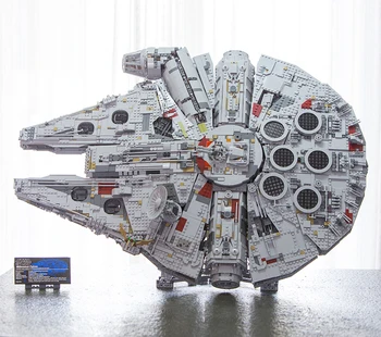 King 05132 Star Plan Millennium spaceship Falcon 8445pcs Compatible 75192 Ultimate Collectors Model Building Blocks Bricks Toys
King 05132 Star Plan Millennium spaceship Falcon 8445pcs Compatible 75192 Ultimate Collectors Model Building Blocks Bricks Toys