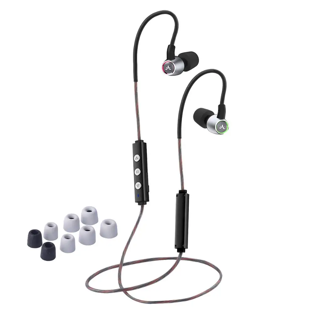 Avantree Hi-Fi Dual Driver Bluetooth In-ear Earbuds with Mic and Adjustable Ear Hook Wireless Noise-Isolating headphones - AS20L
Avantree Hi-Fi Dual Driver Bluetooth In-ear Earbuds with Mic and Adjustable Ear Hook Wireless Noise-Isolating headphones - AS20L