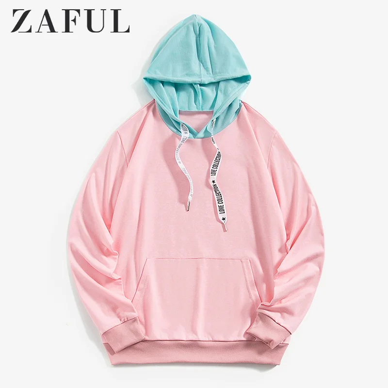 ZAFUL Kangaroo Pocket Letter Printed Drawstring Hoodie Color Spliced Long Sleeves Pullover Winter Fall Men Warm Sweatshirts 2019
ZAFUL Kangaroo Pocket Letter Printed Drawstring Hoodie Color Spliced Long Sleeves Pullover Winter Fall Men Warm Sweatshirts 2019