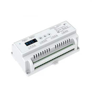 12CH*5A 12-24VDC CV DMX Decoder D12 DMX Dimming Controller DMX512 Engineering Decoder Din Rail 12Ch RGB LED strip Decoder
12CH*5A 12-24VDC CV DMX Decoder D12 DMX Dimming Controller DMX512 Engineering Decoder Din Rail 12Ch RGB LED strip Decoder