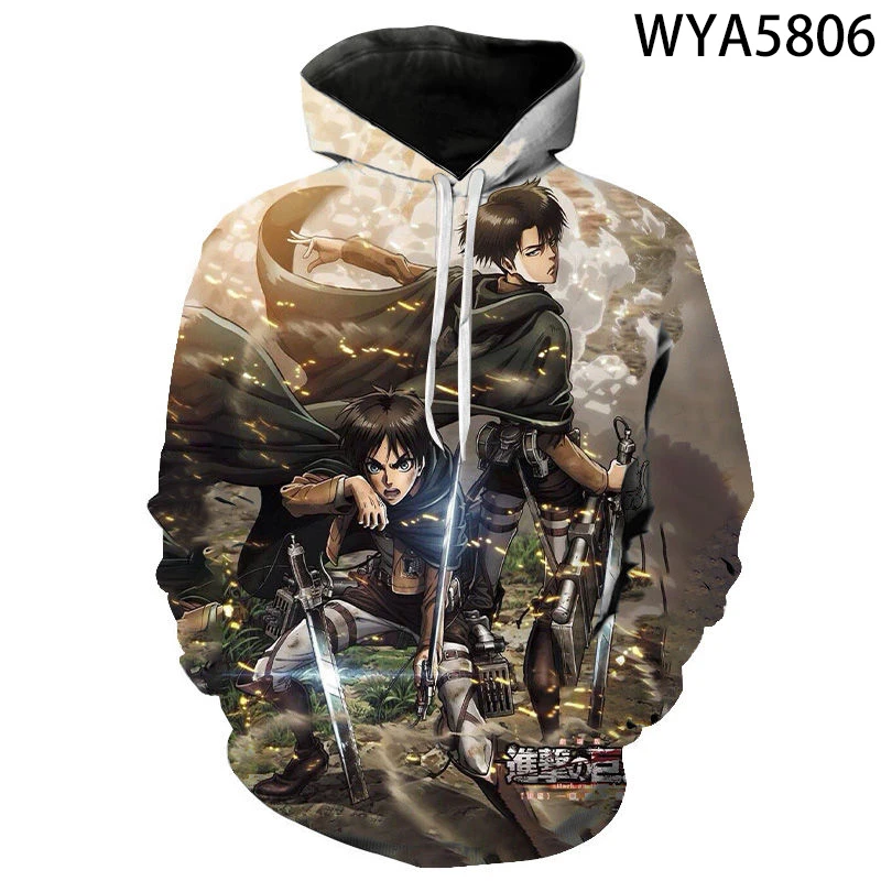 New Fashion Hoodies Attack On Titan Men Women Children 3D Printed Sweatshirts Pullover Boy Girl Kids Streetwear Casual Tops
New Fashion Hoodies Attack On Titan Men Women Children 3D Printed Sweatshirts Pullover Boy Girl Kids Streetwear Casual Tops