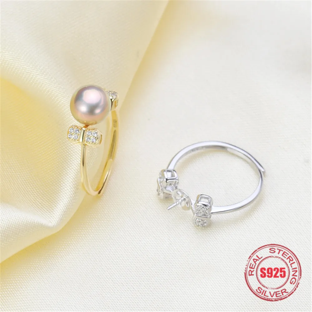 S925 Sterling Silver Fashion Heart Pearl Ring Accessory Adjustable Ring Mountings DIY Rings Jewelry Making Gift
S925 Sterling Silver Fashion Heart Pearl Ring Accessory Adjustable Ring Mountings DIY Rings Jewelry Making Gift