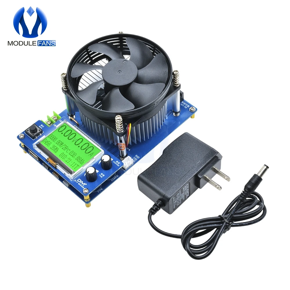 150W Digital Battery Capacity Tester Voltmeter Adjustable Constant Current Electronic Load Charger USB Ameter Meter Indicator
150W Digital Battery Capacity Tester Voltmeter Adjustable Constant Current Electronic Load Charger USB Ameter Meter Indicator